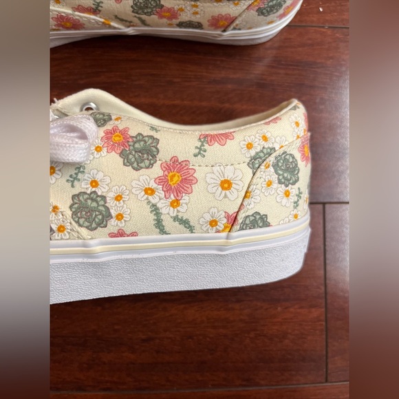 Vans Doheny Desert Floral Marshmallow Womans 10 Tan Sneaker Low Top New In Box - Picture 11 of 16